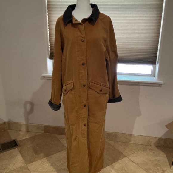 L.L. Bean Jackets & Blazers - Very Vintage Long L.L. Bean Barn Jacket W/Removable Lining Size S